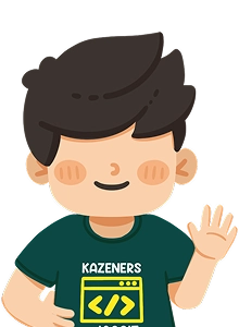 Maskot Alhazen Academy melambaikan tangan menyapa