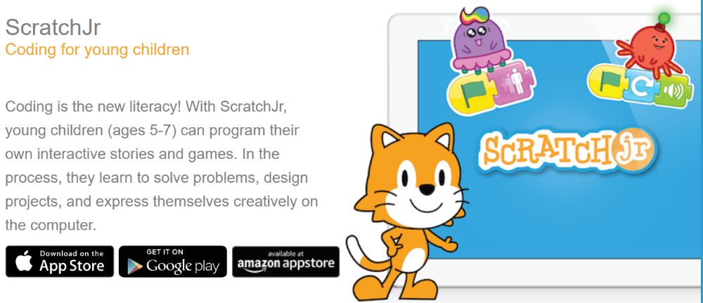 Belajar coding untuk anak usia dini dengan Scratch JR