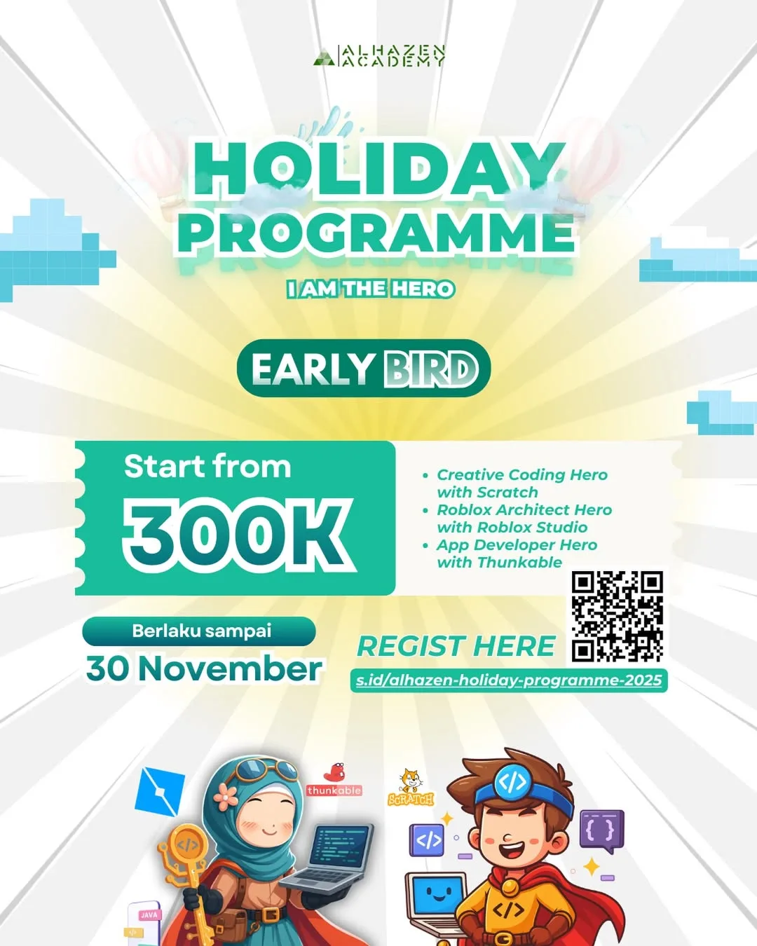 Alhazen Holiday Program Desember 2025
